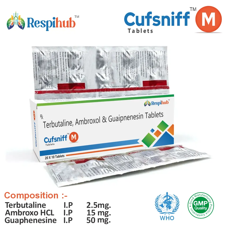 Cufsniff M Tablet for PCD Pharma Franchise